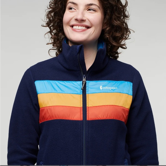 cotopaxi Jackets & Blazers - COTOPAXI Teca Fleece Full-Zip Jacket Navy Size Medium